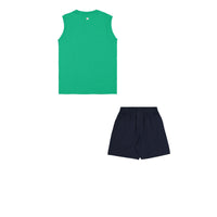 Ensemble de sport Champion bleu vert pour enfant — immagine 2