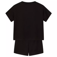 Champion Completo 2 Pezzi Nero Con Stampe Bambina — immagine 2