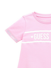 Guess Children's Vestito Rosa Bianco Bambina — immagine 2