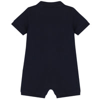 Guess Baby Bodi Blu Con Stampa Bambino — immagine 2