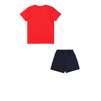 Champion Legacy Graphic Completo 2 Pezzi Rosso Blu Bambino — immagine 2