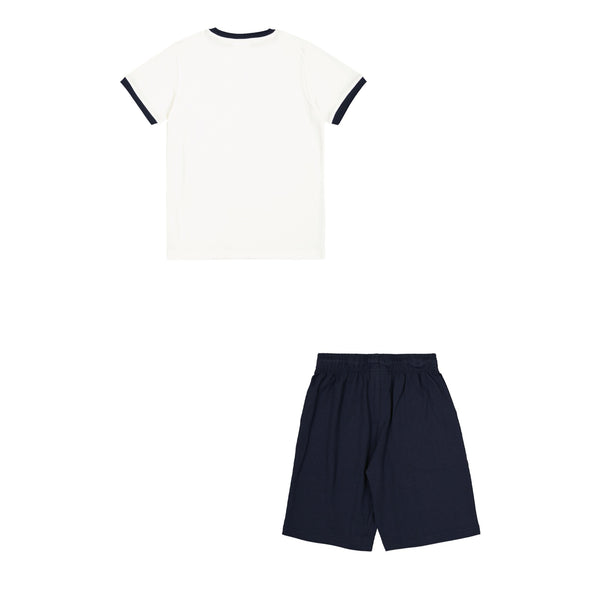 Champion Graphic Completo 2 Pezzi Bianco Blu Bambino