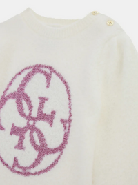 Guess Baby Set 2 Pezzi Rosso Oro Bambina — immagine 2