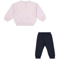 Champion Infant Kids Completo 2 Pezzi Lilla Blu Bambina — immagine 2
