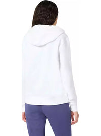 Champion Felpa Con Cappuccio Bianca Donna — immagine 3
