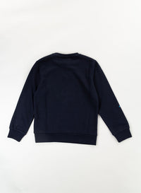Guess Felpa Girocollo Blu bambino — immagine 2