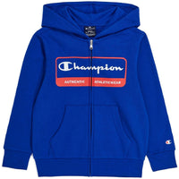 Champion Ultra Light Power Blend Fleece Hoodie Sweat à capuche Bleu Enfant — immagine 1