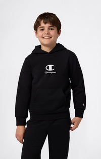 Champion Hoodie Sweat à Capuche Noir Enfants Garçons — immagine 2