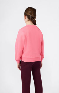 Champion Felpa Girocollo Rosa Bambine Ragazze — immagine 3
