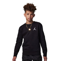 Jordan Essentials Crew Sweat-shirt col rond Enfant Noir — immagine 2