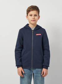 Levi's Felpa Con Cappuccio Nera Bambino — immagine 2