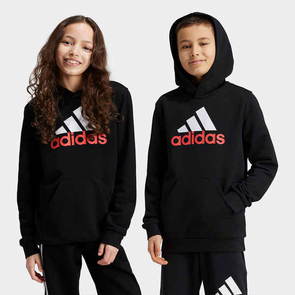 Adidas U Bl 2 Hoodie felpa Con Cappuccio Nera Bambini