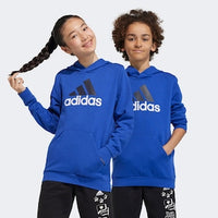 Adidas Essentials Felpa Blu Con Cappuccio Regular Fit Bambini — immagine 2