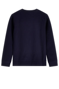 Guess Sweat-shirt Col Rond Bleu Enfants Garçons — immagine 2