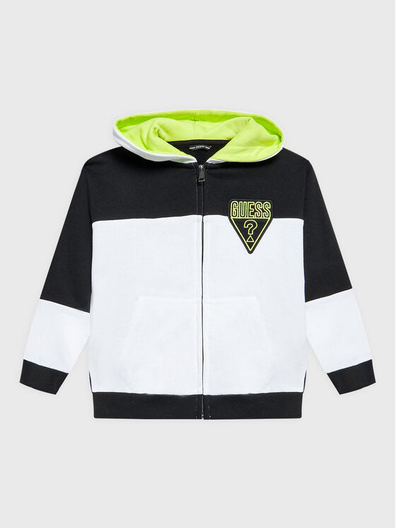 Guess Kid Sweat Zippé et Capuche Multicolore Enfant