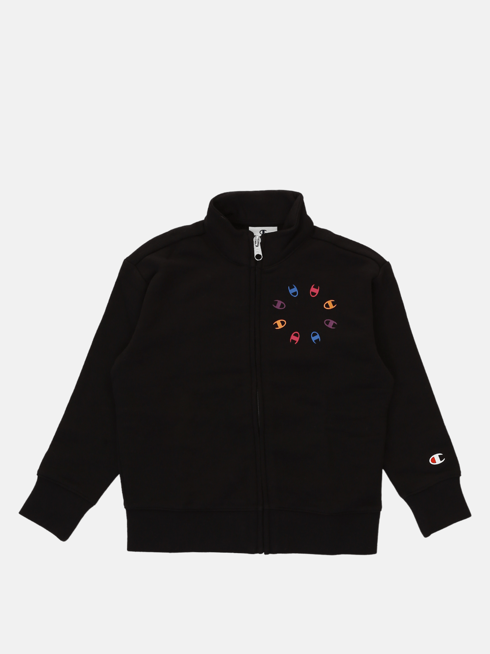 Sweat zippé Champion Graphic noir pour fille