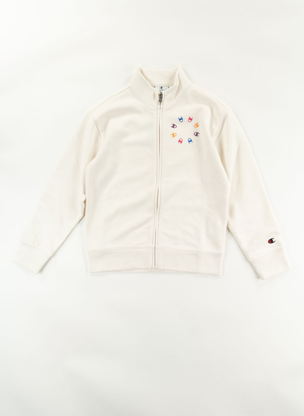 Champion Graphic Sweatshirt Zippé Blanc Fille