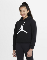 Jordan Jumpman Sweat à capuche noir et blanc pour fille — immagine 2