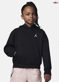 Jordan Brooklyn Essential Sweat à capuche Noir Fille — immagine 2