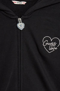 Guess Active Sweat à capuche noir pour fille — immagine 3