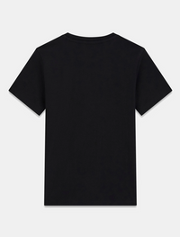 GUESS T-SHIRT MANICA CORTA NERA CON LOGO PICCOLO NERO — immagine 2