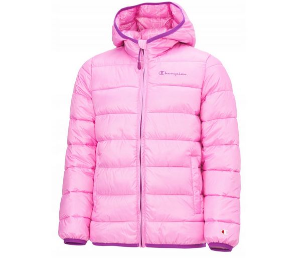 Champion Giubbotto Rosa Lilla Bambina