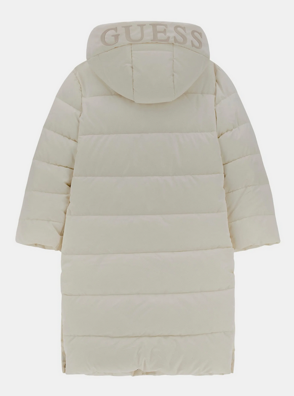 Guess Giubbotto Total White Regular Fit Bianco Bambina