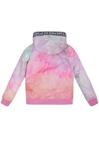 Guess  Giacca a Vento Con Cappuccio Multicolore Bambine Ragazze — immagine 2