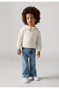 Levi's 726 Flare Happy Camper Jeans Blu Denim Bambina — immagine 3