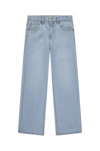 Levi's Wide Leg Jeans Light Blu Denim Bambine — immagine 1