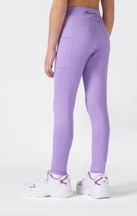 Champion C-Tech Leggings Lilla Bambine Ragazze — immagine 3