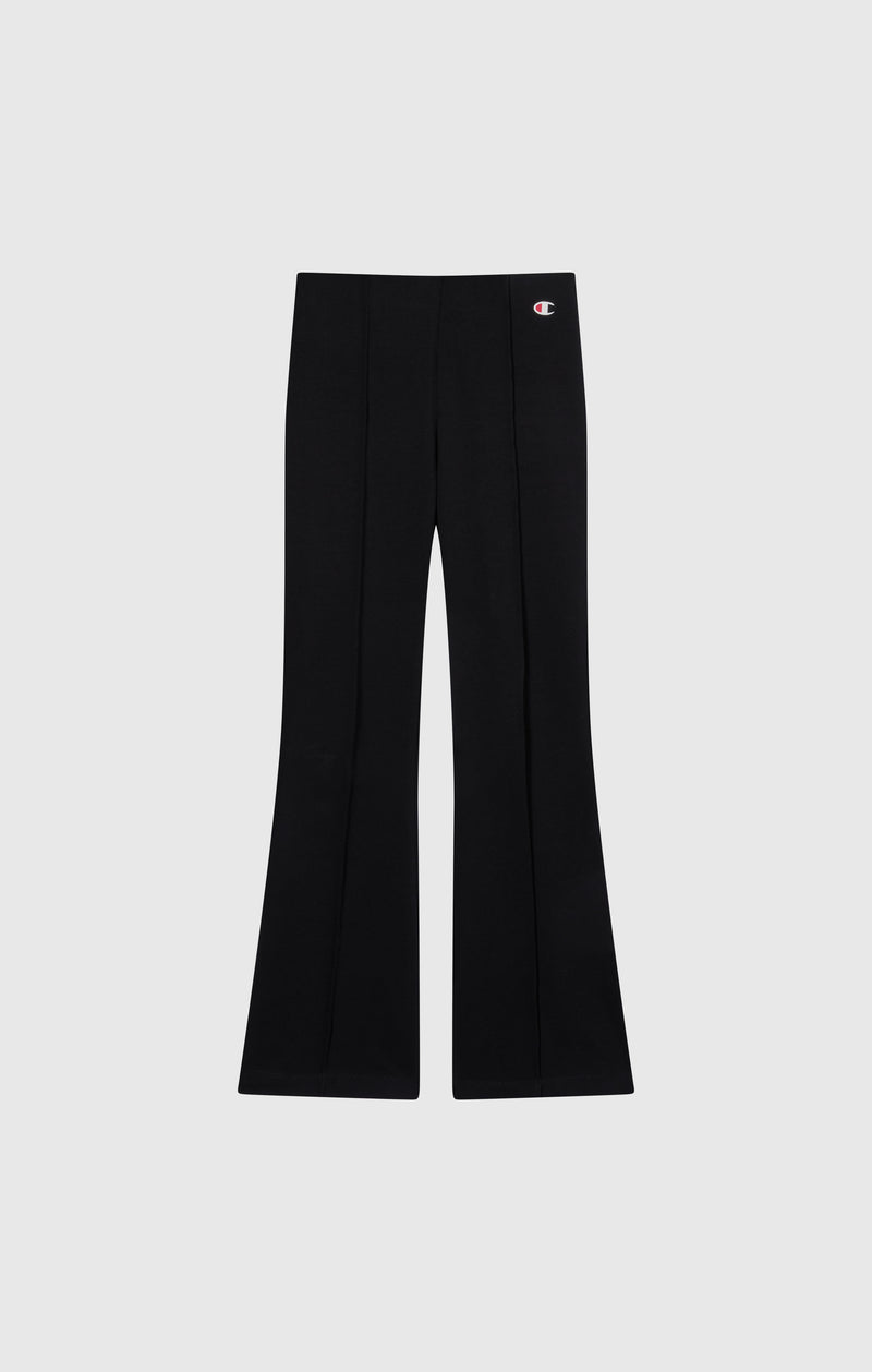 Legging Pattes d'éléphant Noir Fille Champion Icons