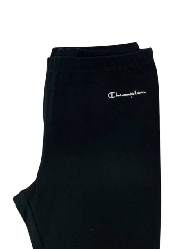Champion Leggings Nero Bambina