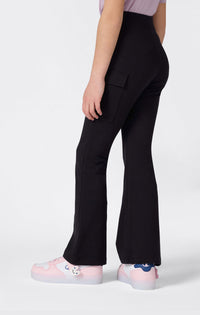 Legging cargo évasé C-Tech Champion Noir pour Fille — immagine 2