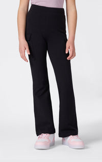 Legging cargo évasé C-Tech Champion Noir pour Fille — immagine 3