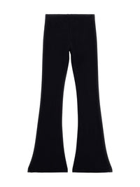 Guess Legging côtelé évasé Noir Fille — immagine 2