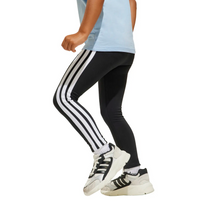 Adidas Legging 3-Stripes Essential Noir Blanc Fille — immagine 2