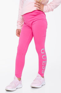 Gues Leggings Rosa Bambina — immagine 2
