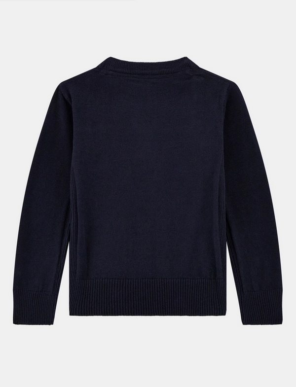 Guess Maglioncino Girocollo Blu Bambini