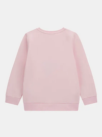 Guess Kids Felpa Girocollo Rosa Bambina — immagine 2