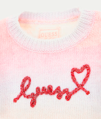 Guess Pull Ras-du-cou Multicolore Bébé Fille — immagine 3