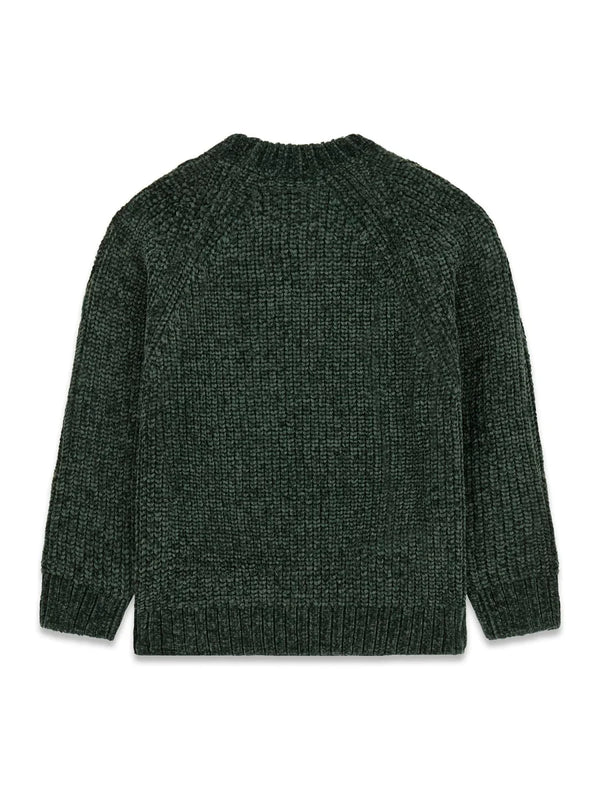 Guess Maglioncino Girocollo Verde Bambini