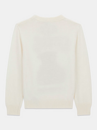 Guess Pull col rond blanc enfant — immagine 3