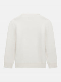 Guess Baby Ls Cardigan Blanc Bébé Fille — immagine 2