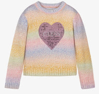 Guess Kids Maglioncino Girocollo Multicolore Bambina — immagine 1