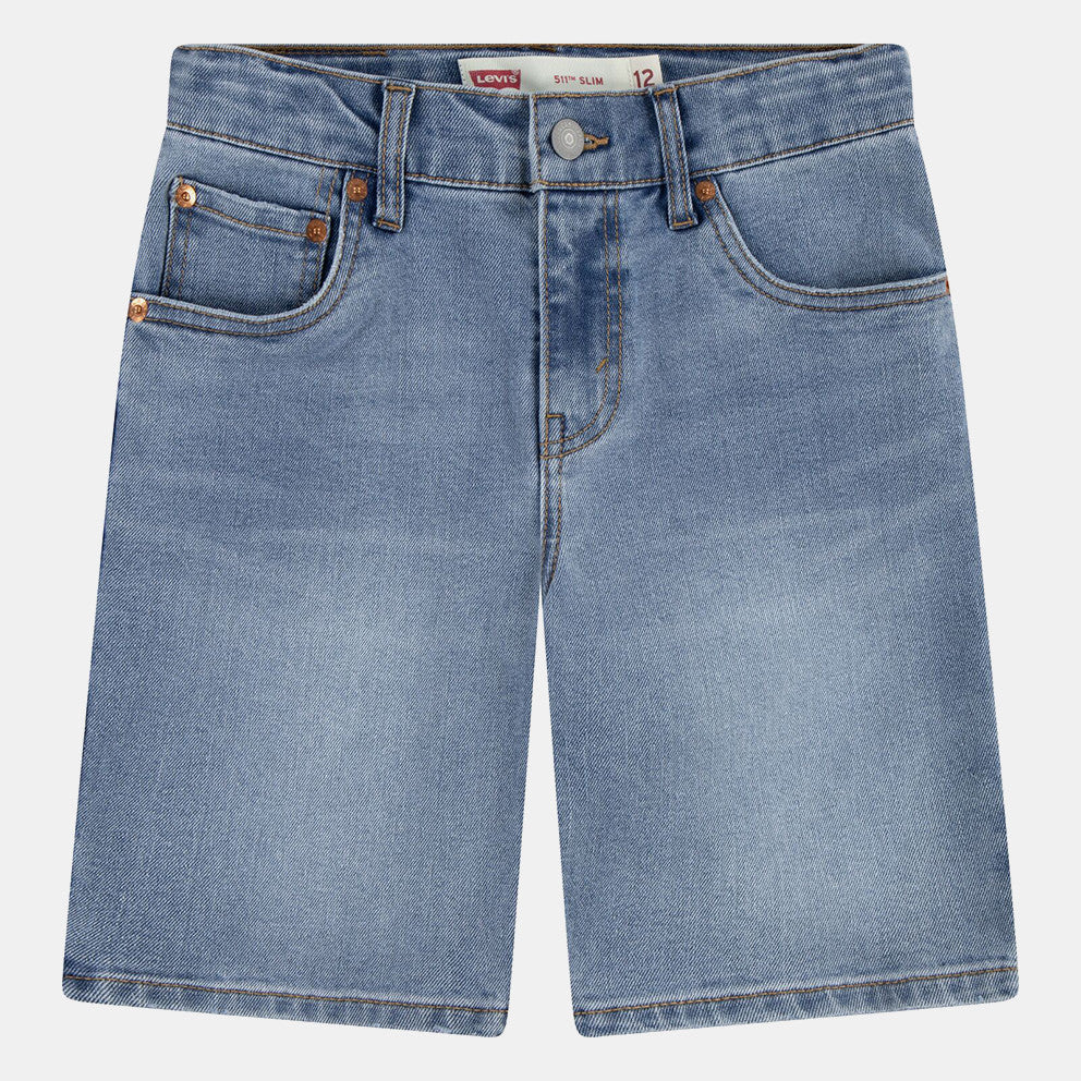 Levi's Lvb New 511 Pantaloncini Blu Denim Bambini Ragazzi