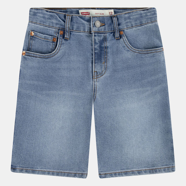 Levi's Lvb New 511 Pantaloncini Blu Denim Bambini Ragazzi