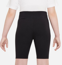 Jordan Essential Bike Pantaloncini Elasticizzati Neri Bambina — immagine 2