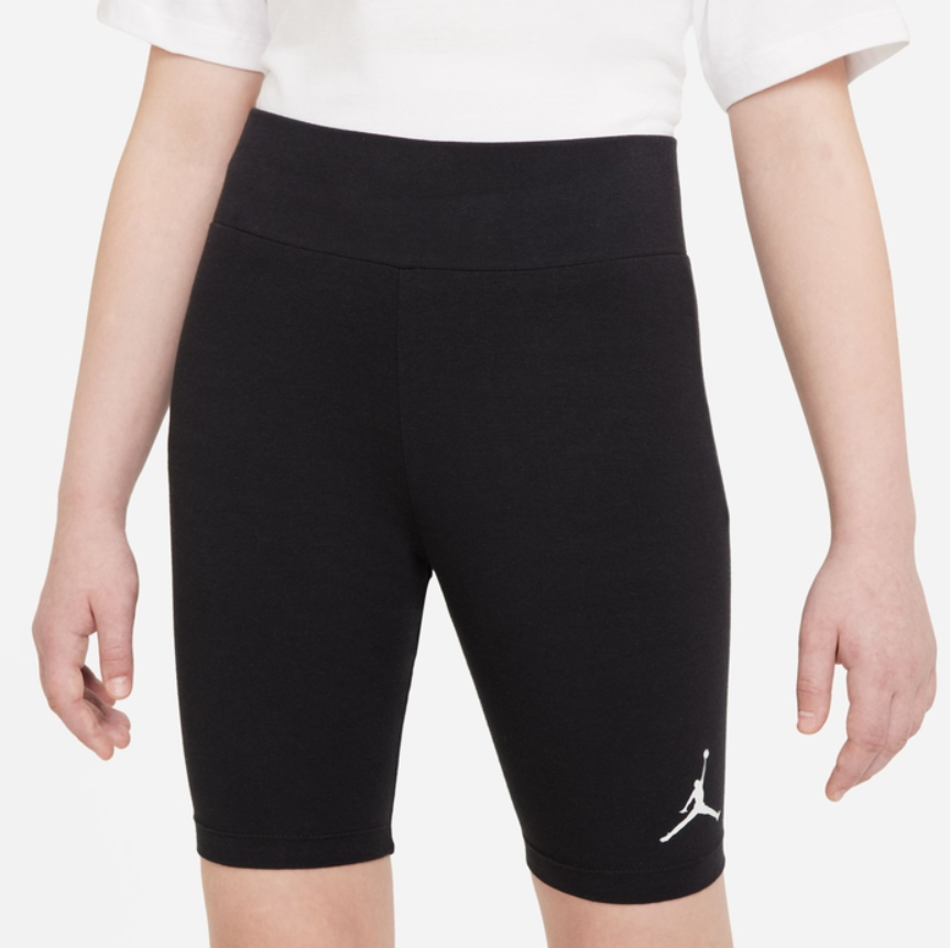 Jordan Essential Bike Pantaloncini Elasticizzati Neri Bambina