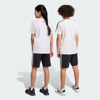 Adidas Essentials 3-Stripes Short Noir Blanc Enfant — immagine 2
